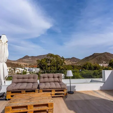 Genoveses Suites, 3 Hab, Garaje, Piscina, Solarium Y Wifi * San Jose (Almeria)